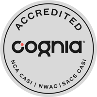 Cognia Accredited Badge
