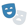 High School Electives Program icon - theater masks