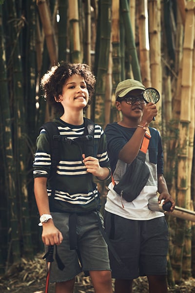 Williamsburg students on outdoor adventures